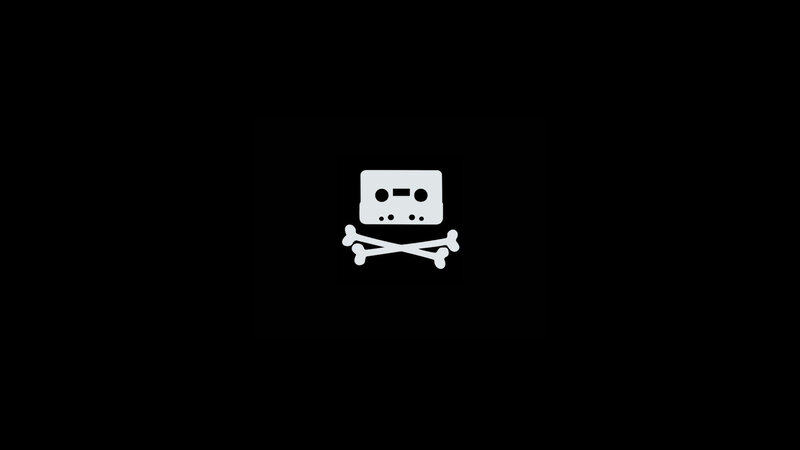 cassette and bones icon