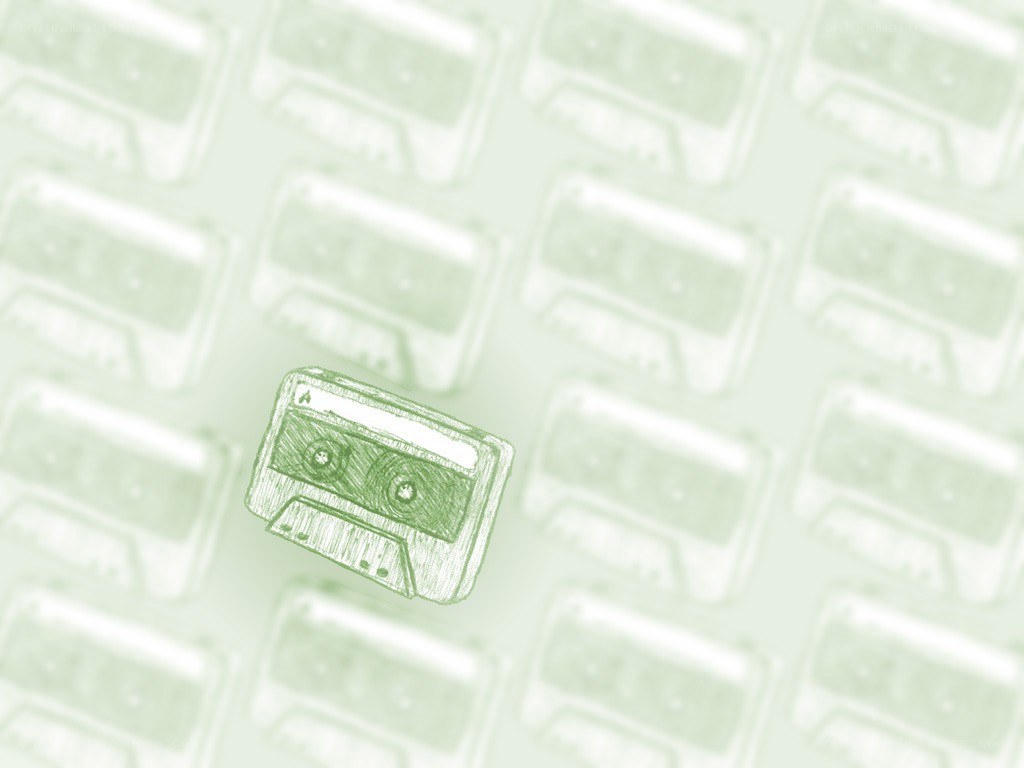 Cassette tape pattern