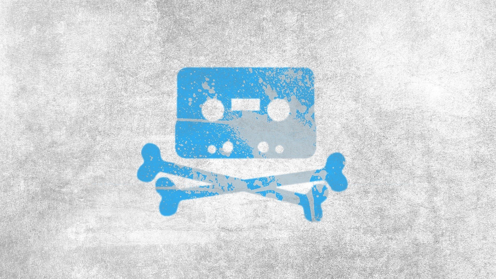 cassette tape pirate flag