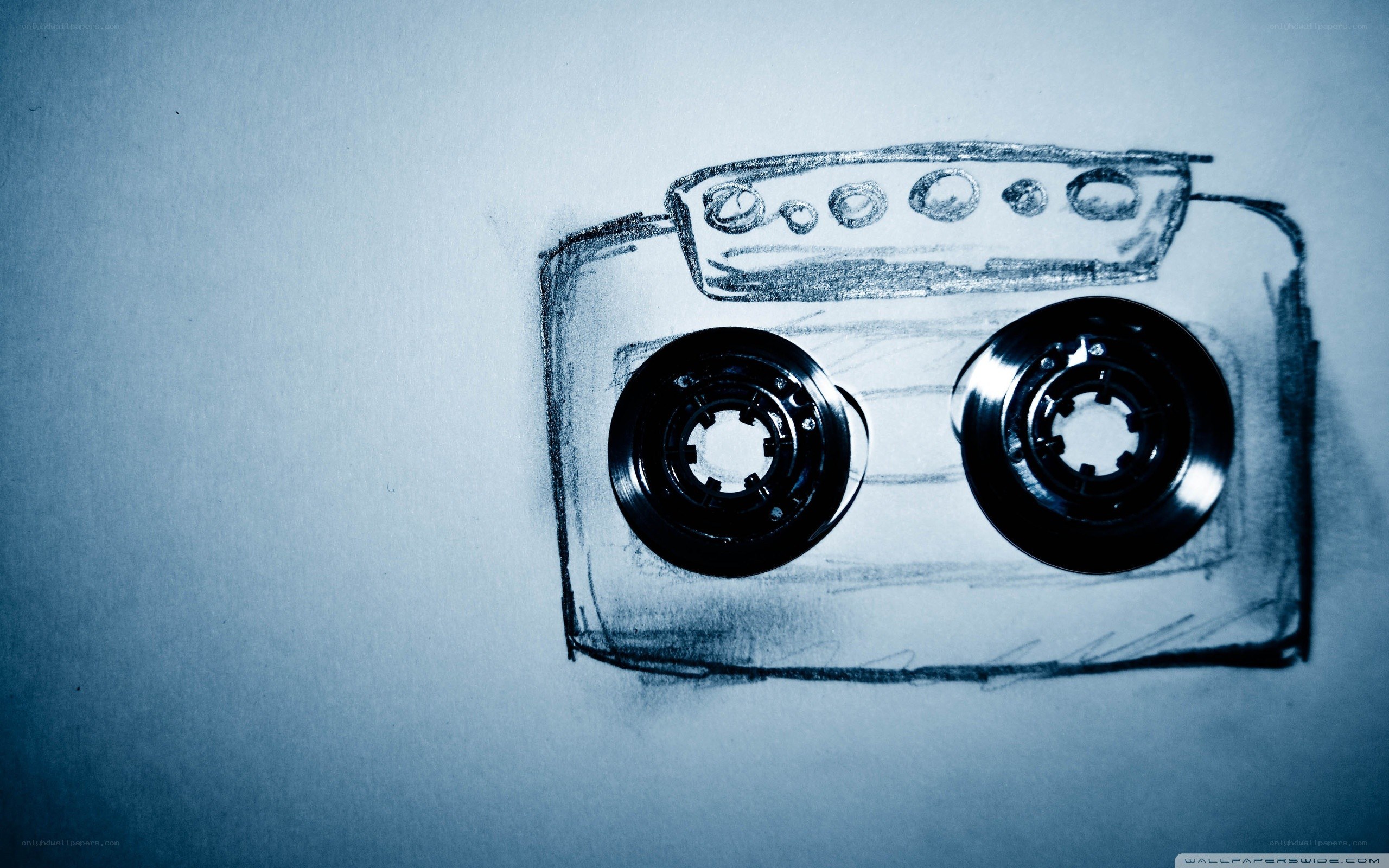 Cassette tape sketch