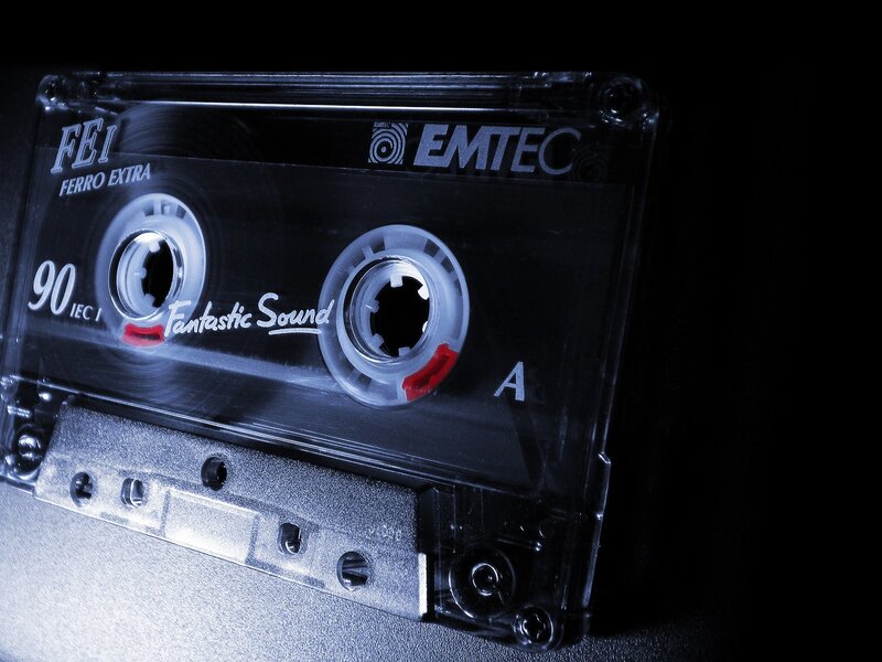Cassette tape with Fantastic Sound label