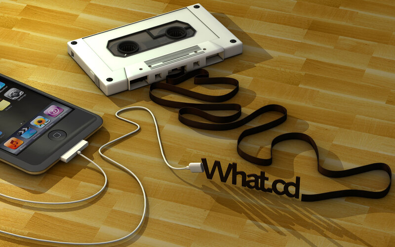 Cassette tape with smartphone
