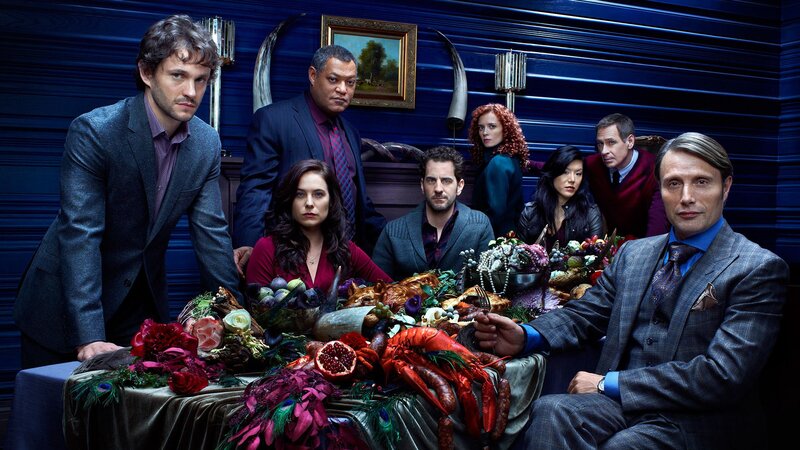 Cast at a Dinner Table