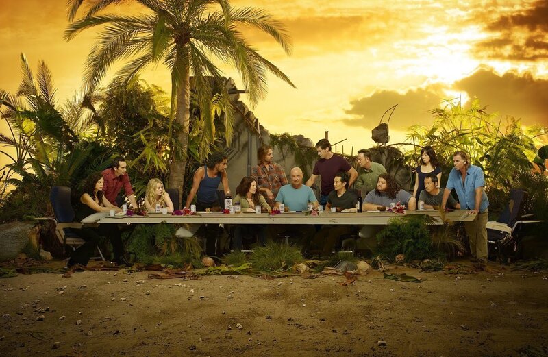 Cast at Long Table
