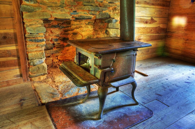 Cast-iron Wood Stove