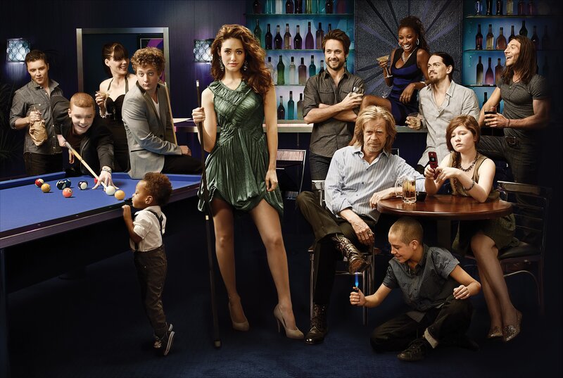 Cast of a bar scene