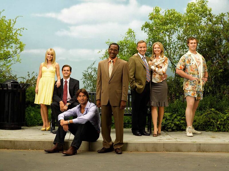 Cast of a comedy TV show