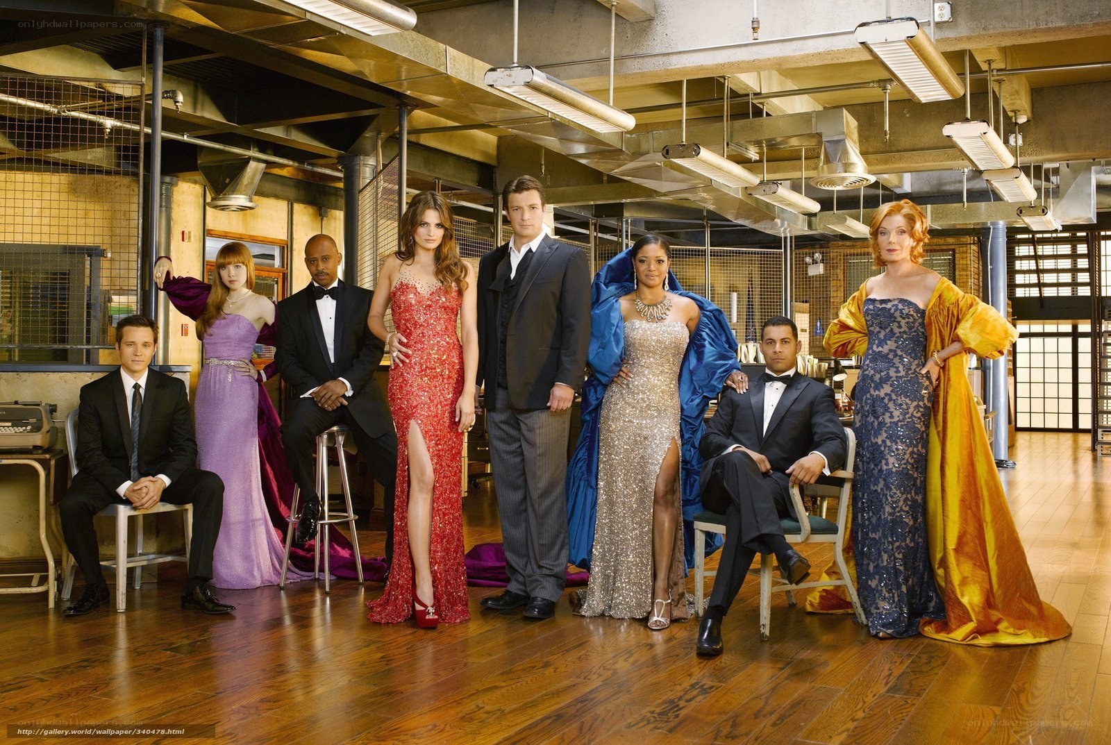 Cast of a fashion drama