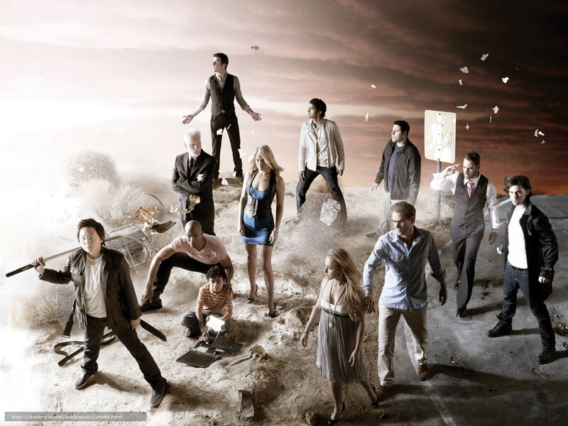 Cast of a sci-fi ensemble