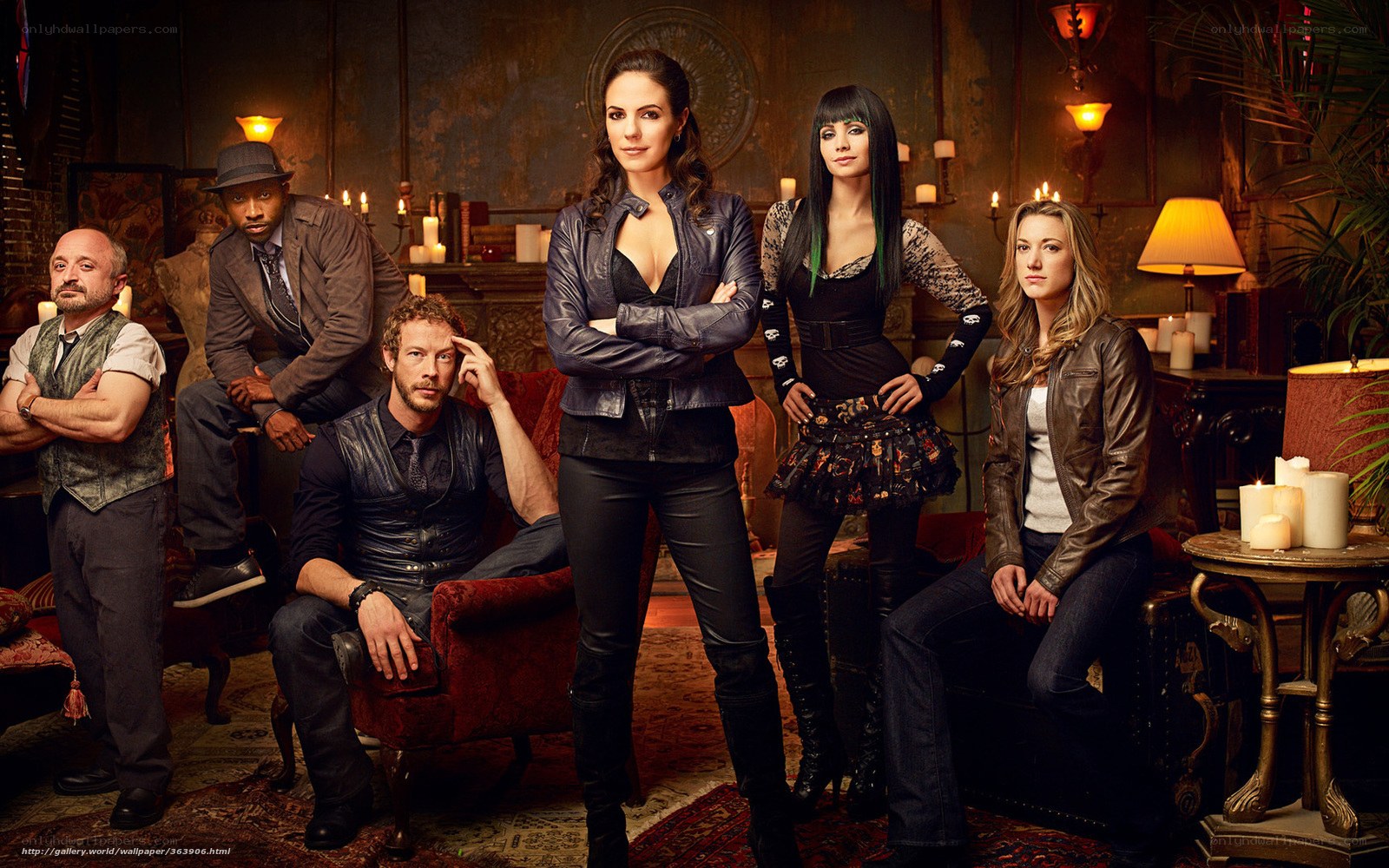 Cast of a supernatural drama