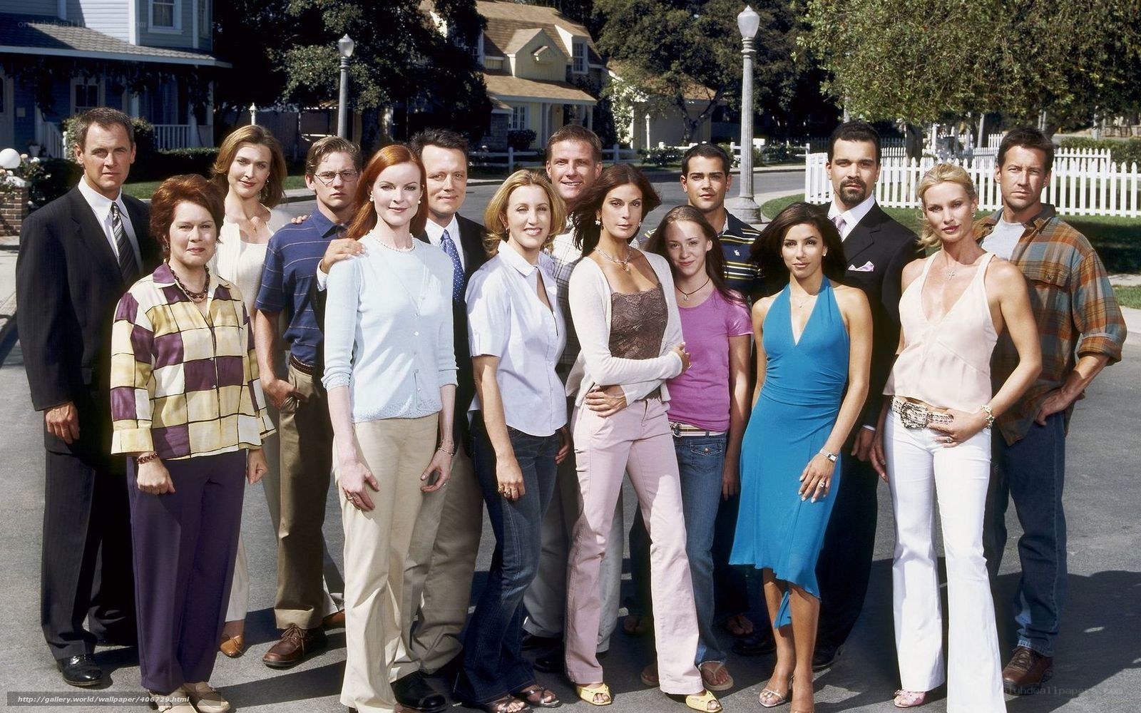 Cast of a television show