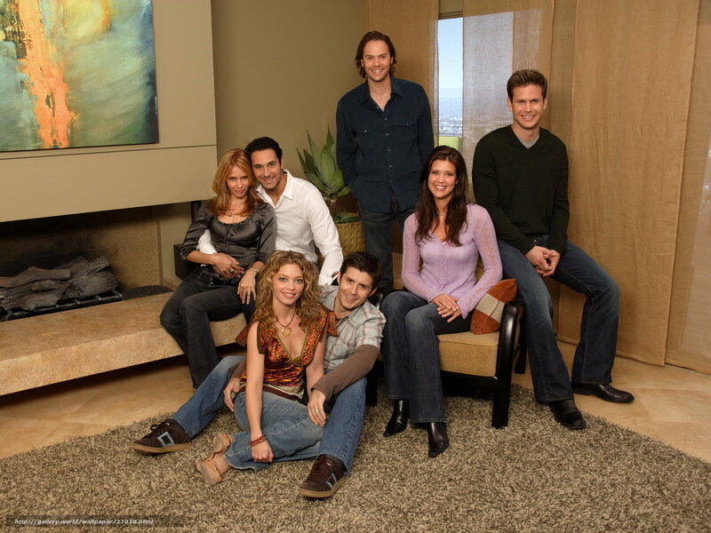 Cast of a Television Show — Beige