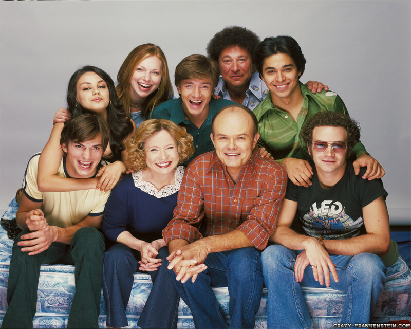 Cast of a Television Show — Blue