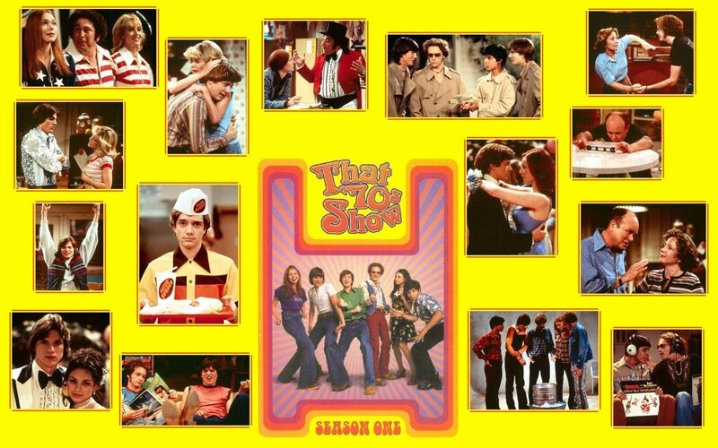 Cast of a Television Show — Yellow