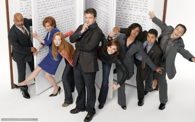 Cast of a TV Show — White, Playful, Photograph