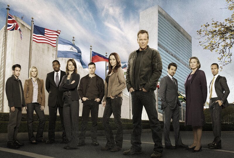 Cast of a TV spy drama