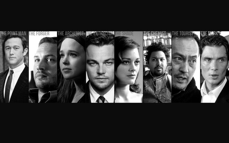 Cast of Inception Characters — Black