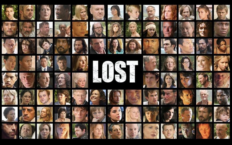 Cast of Lost Characters — Black