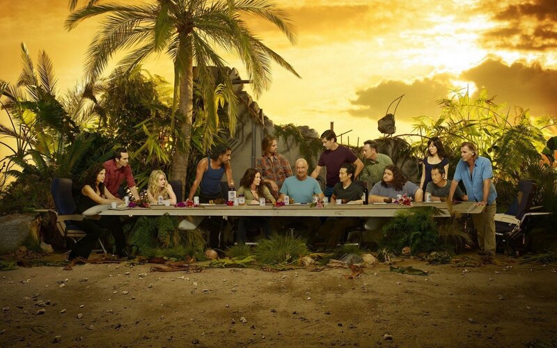 cast of lost on a beach