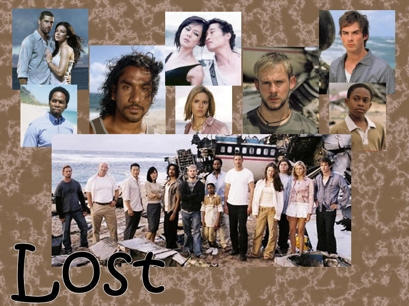 Cast of Lost on Beach