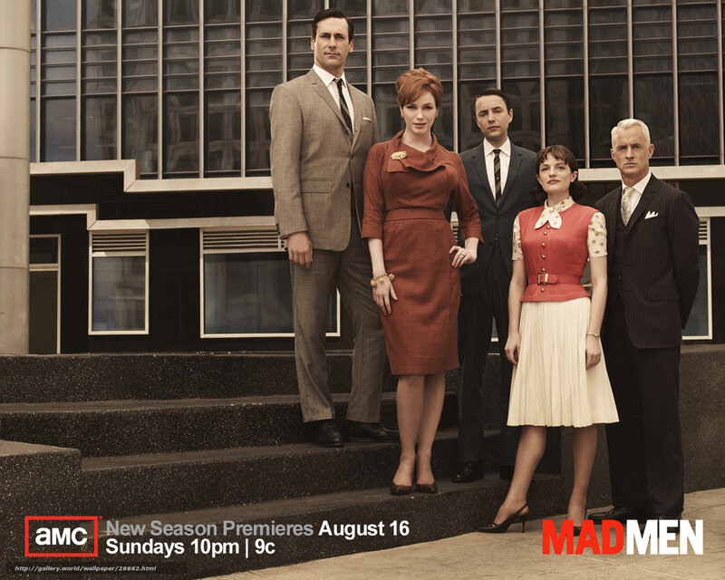 Cast of Mad Men — Brown, Serious