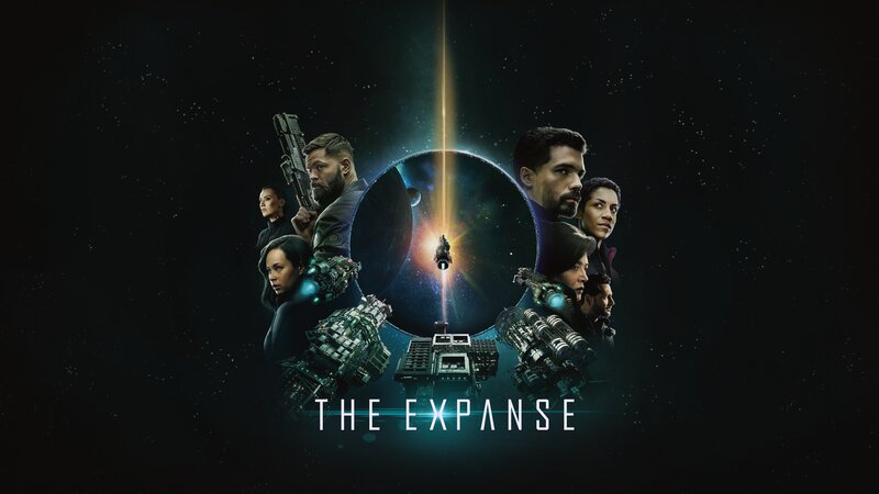Cast of Sci-fi Series — Black, Dramatic