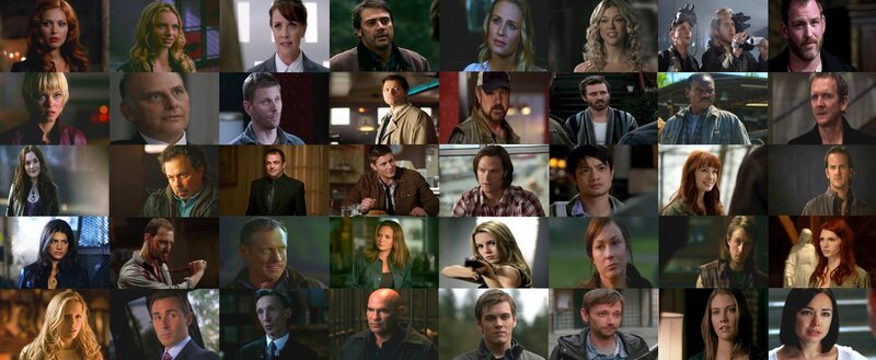 Cast of Supernatural Characters