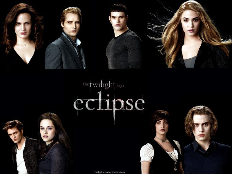 Cast of Twilight Movie — Black, Dramatic