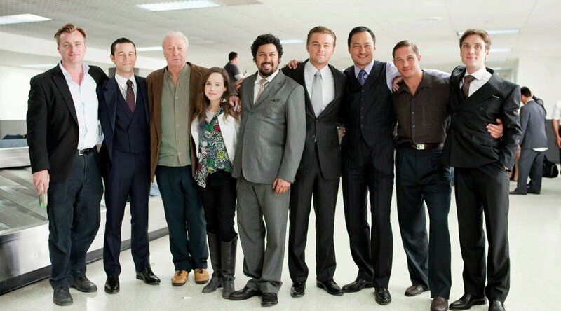 cast photo at airport