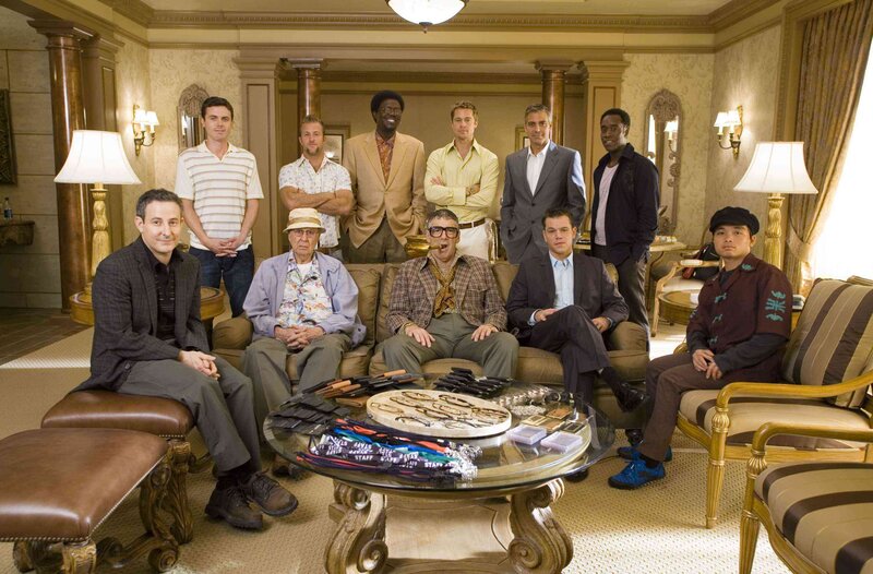 Cast photo from Ocean's Eleven