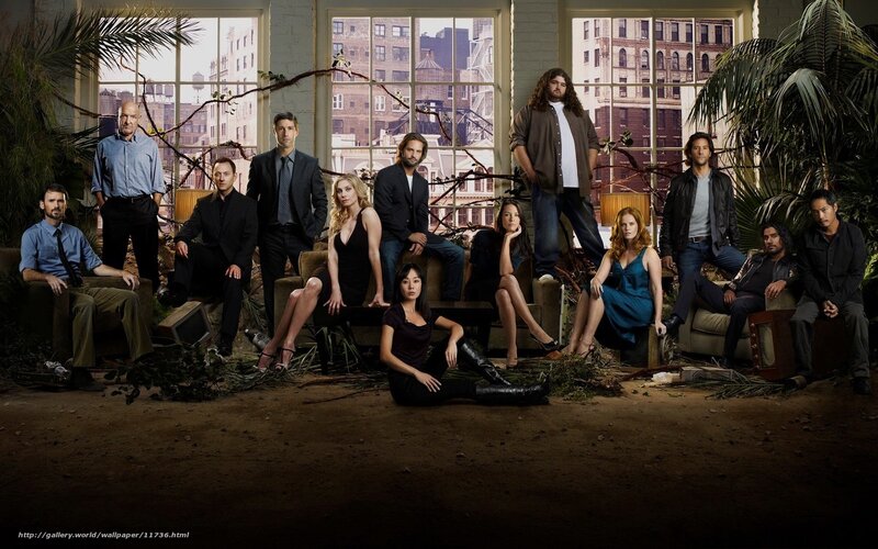 Cast photo of a TV show