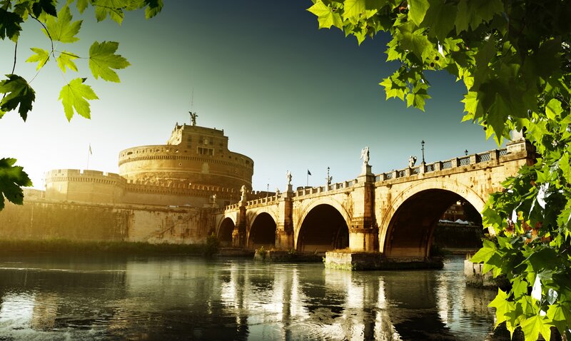 Castel Sant'Angelo and Bridge — Green