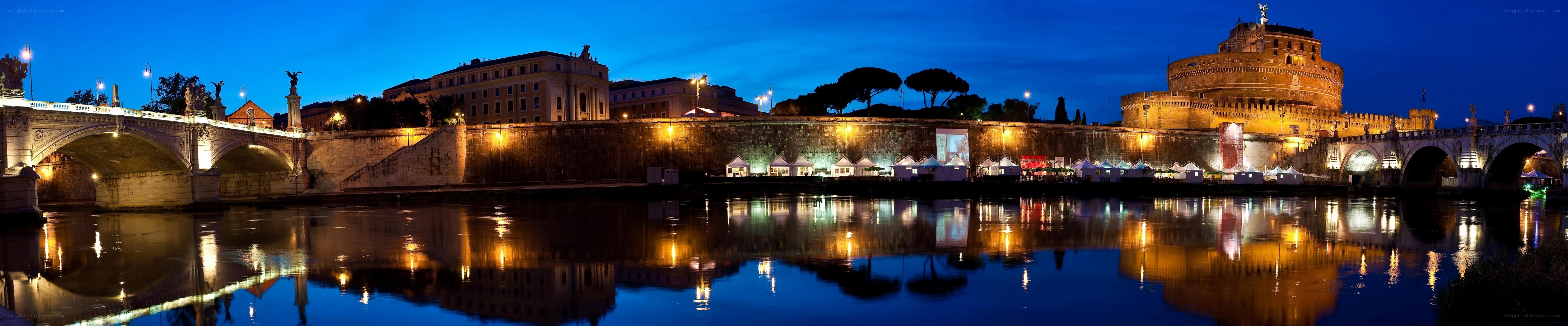 Castel Sant'Angelo at dusk