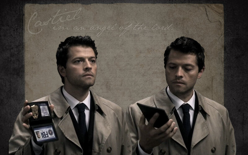 Castiel FBI agent portrayal