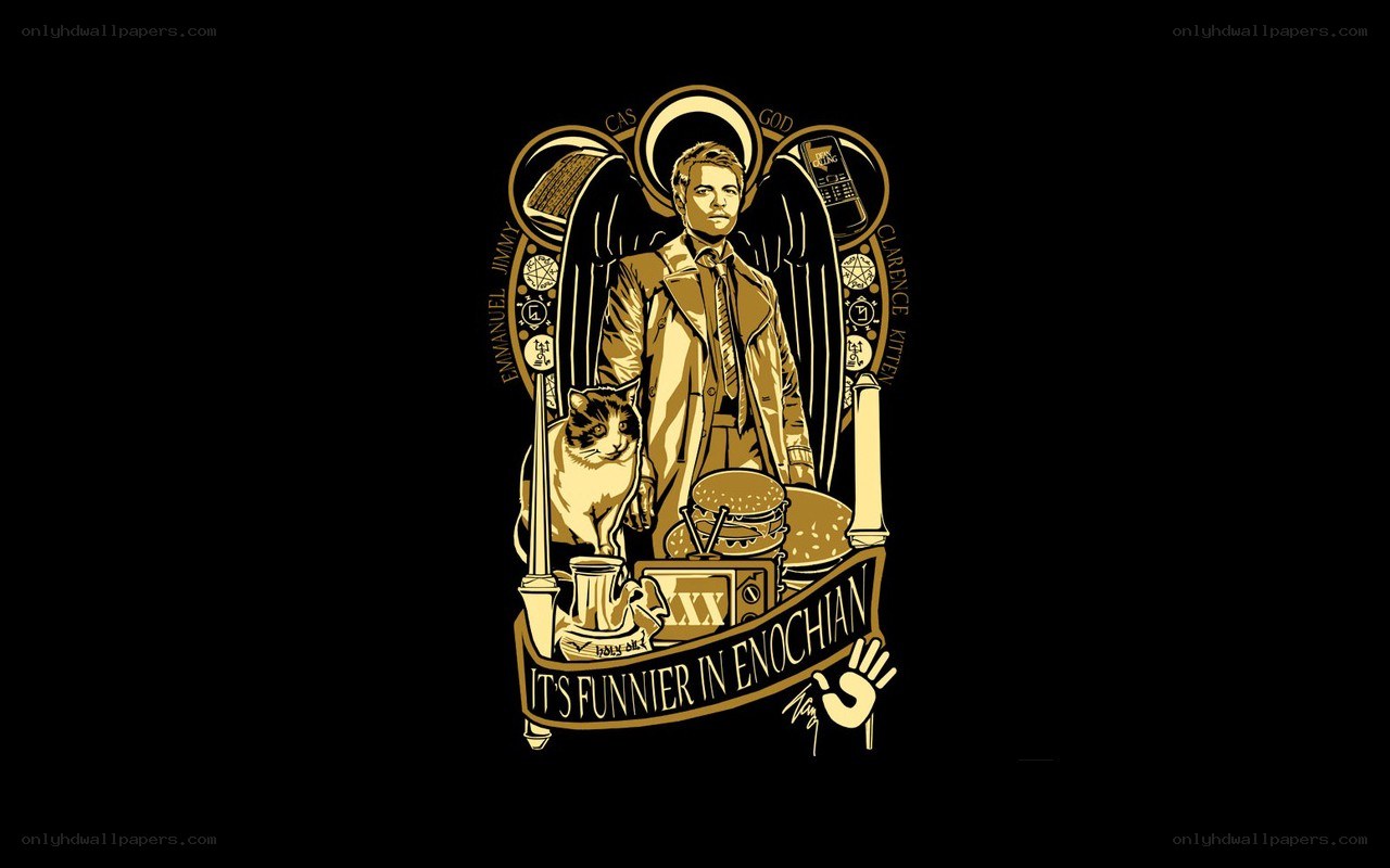 Castiel in Enochian