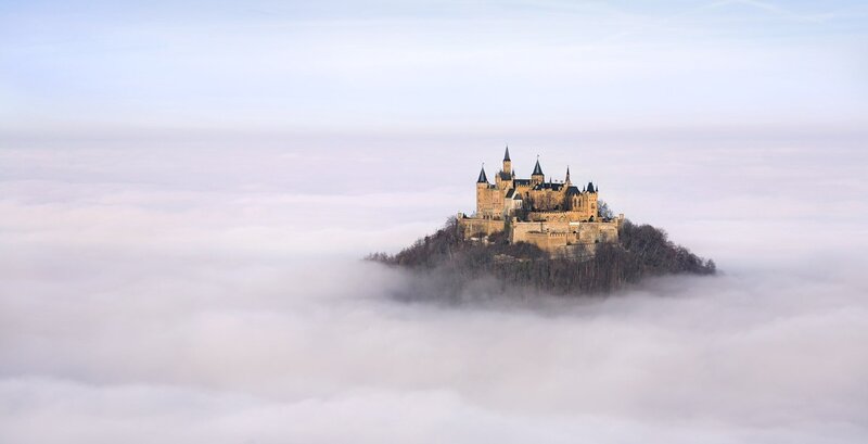 Castle above the clouds