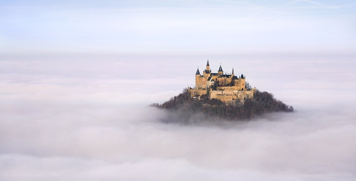 Castle above the clouds