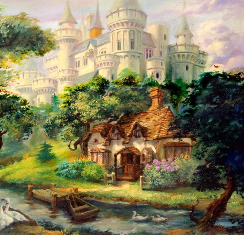 Castle and Cottage