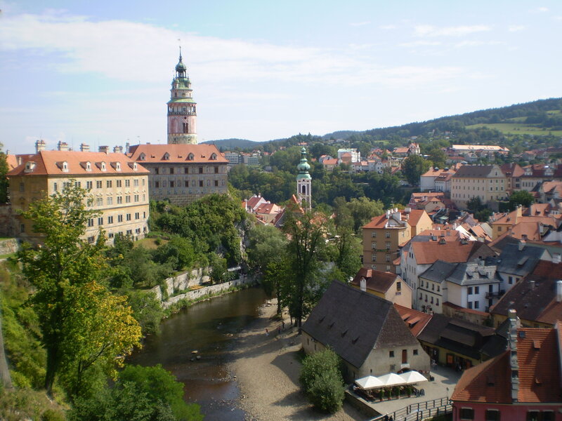 Castle and River Town