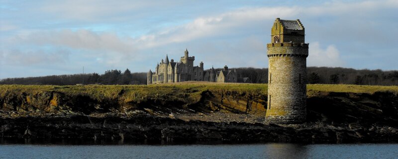 Castle and Tower on Coast