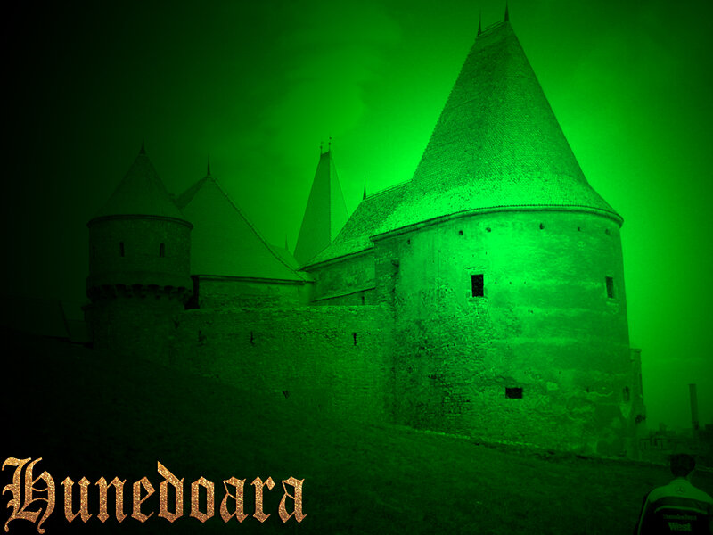 Castle at Night — Green