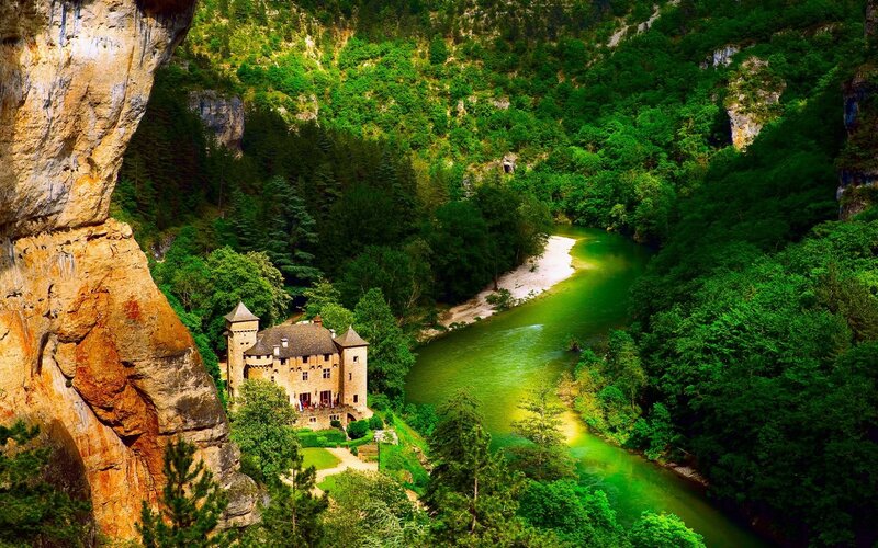Castle by River