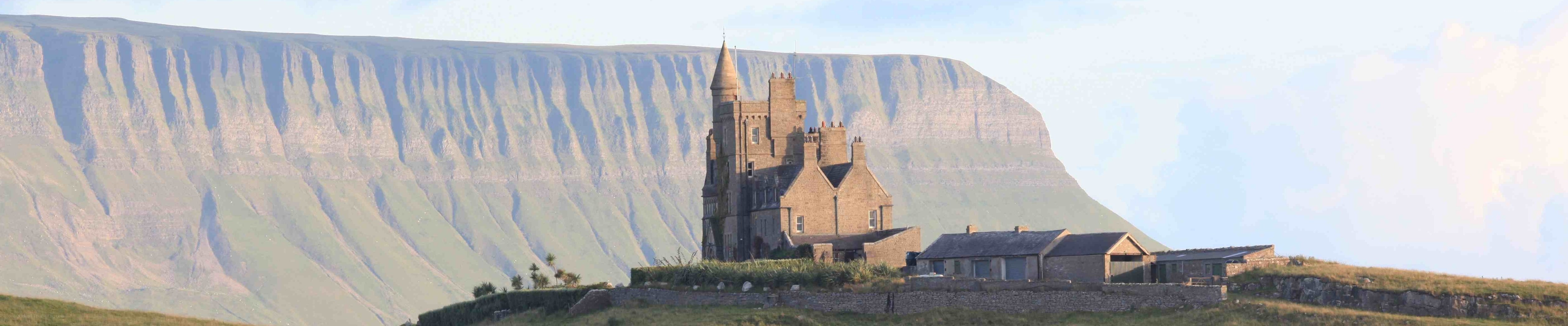 Castle by the cliffs