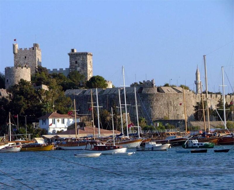 castle by the harbor