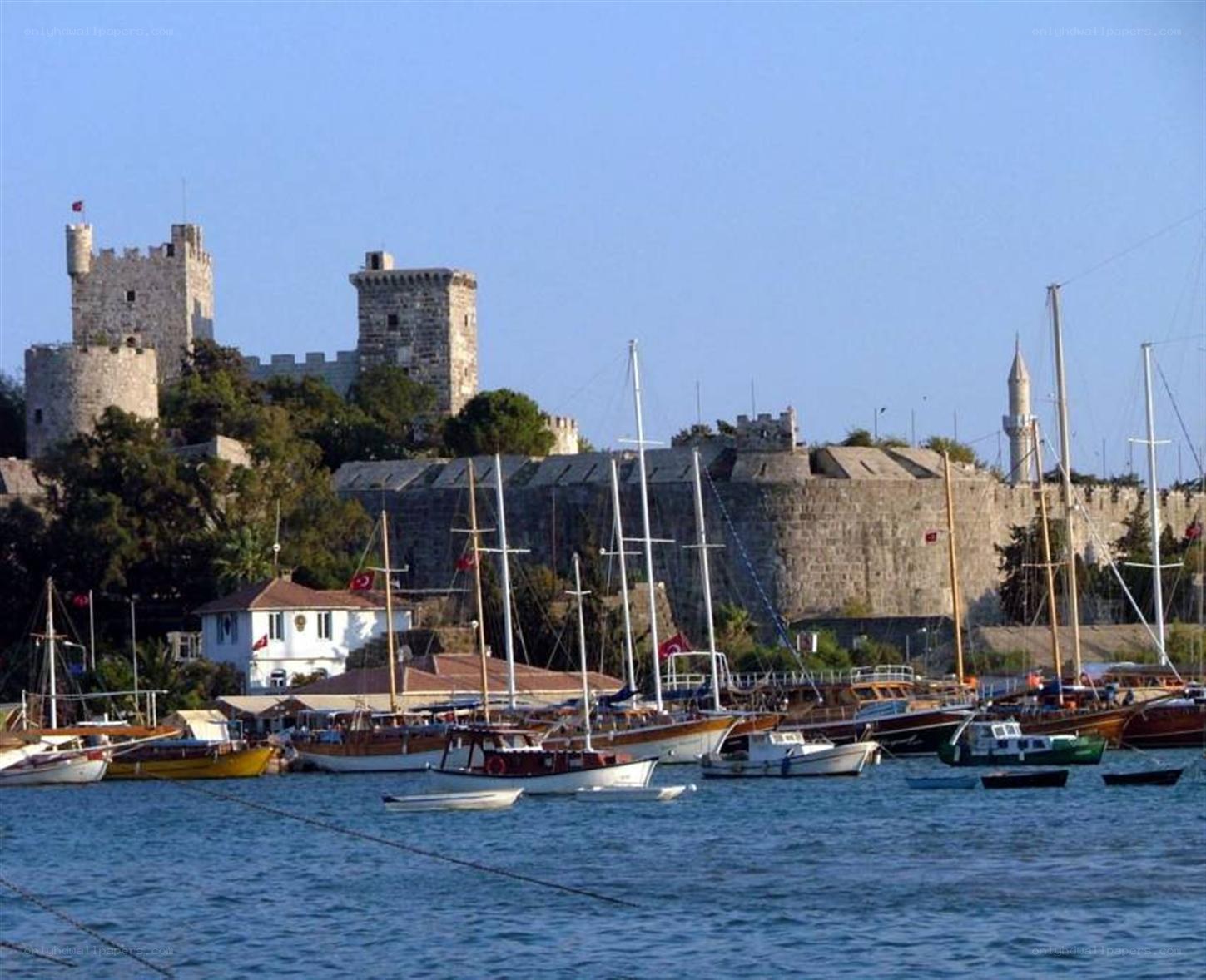 castle by the harbor