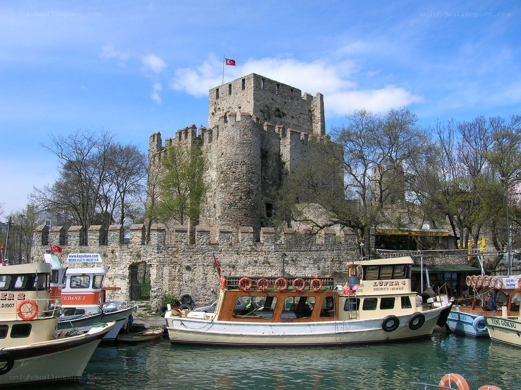 castle by the harbor