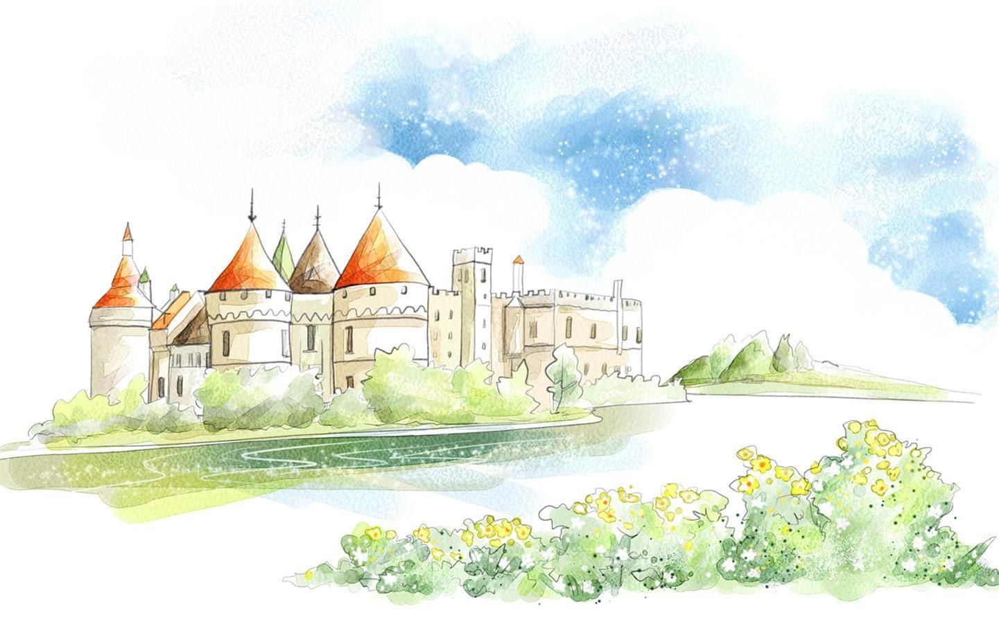 castle by the river
