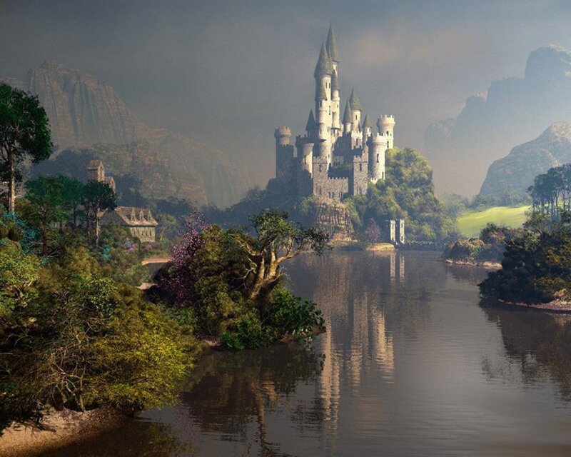 castle by the river