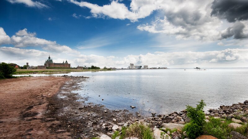 castle by the sea