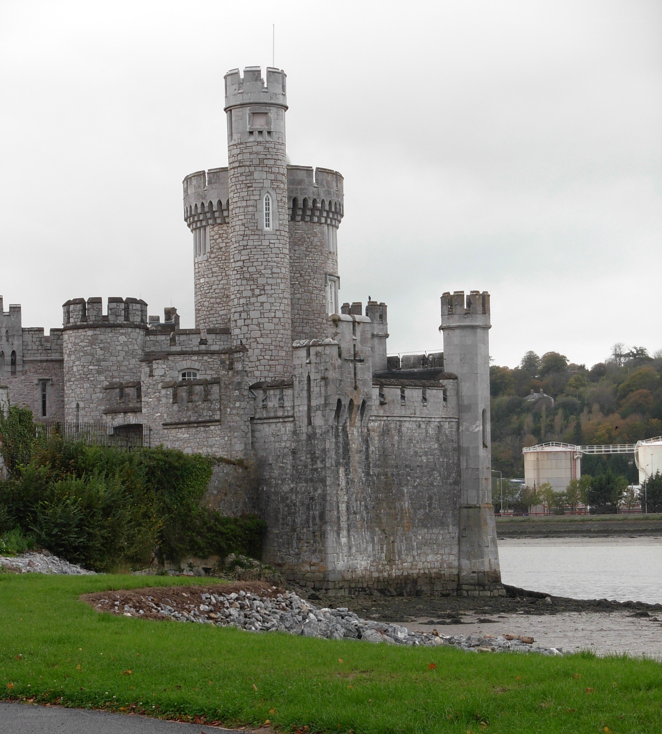castle by the water